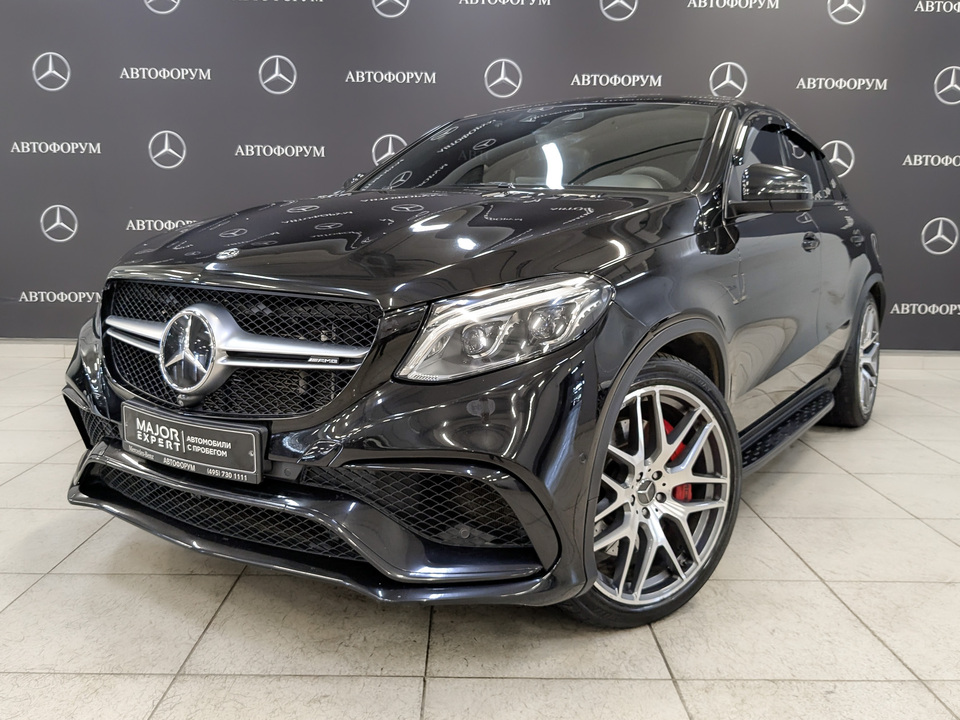 car-card-slide Mercedes-Benz GLE 63 Coupe AMG S 2018 152 206км фото №1
